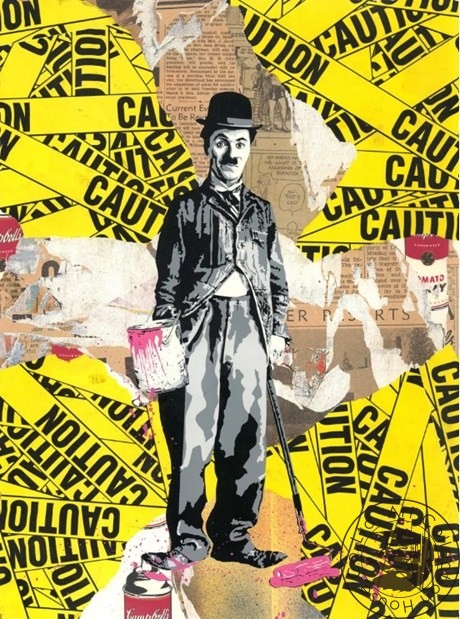 Mr. Brainwash「Chaplin」