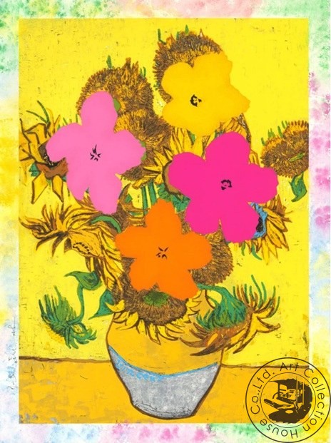 Mr. Brainwash「Flower and Sun」